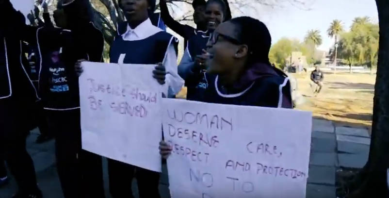 COMMUNITY PROTEST IN KLERKSDORP